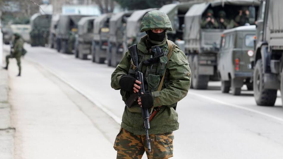 Crimea, guerra en Ucrania. Foto: REUTERS