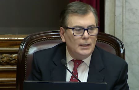 Gerardo Zamora exgobernador de Santiago del Estero y actual senador del Frente Cívico