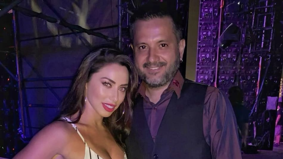 Barbie Muriel junto a Jorge Rojas. Foto Instagram.