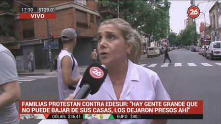 Familias contra EDESUR: "No les importa nada, desde el sábado que nos dejaron sin luz"