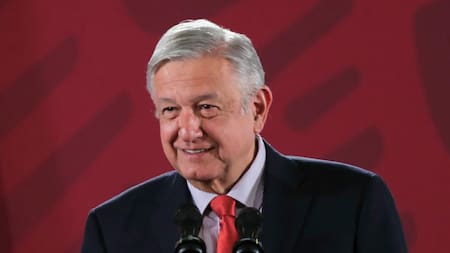 Andrés Manuel López Obrador, presidente de México, foto NA