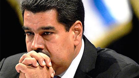 Nicolás Maduro preocupado
