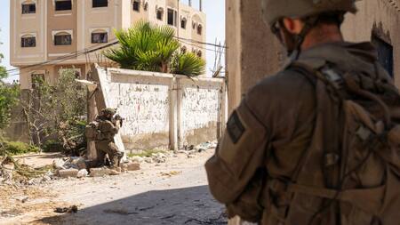 Ejército israelí en Gaza. Foto: EFE.