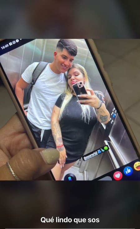 More Rial y su nuevo novio Eric. Fuente: X @Fedeebongiorno