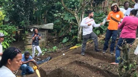 Comunidad autosuficiente de energía en Colombia. Foto: Renata Moreno. UAO.