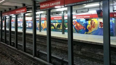 Subte B, liberan molinetes