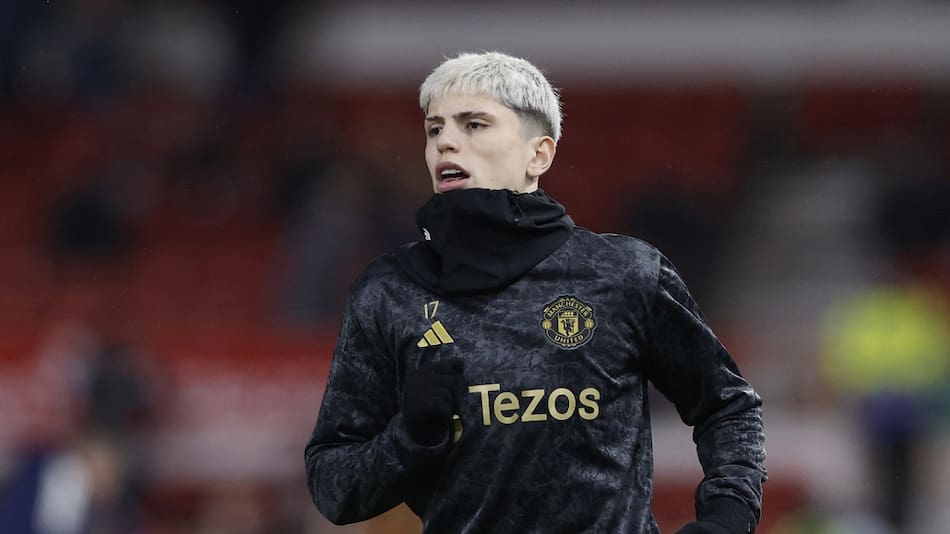 Alejandro Garnacho; Manchester United. Foto: Reuters.