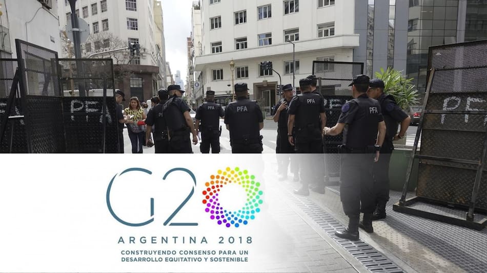 Cumbre del G20, operativo de seguridad, cortes