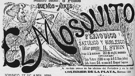 El Mosquito, periódico sátiro. Foto: Archivo General de la Nación.