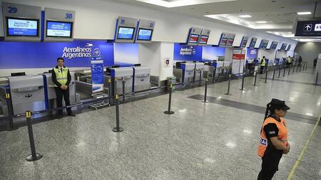 Vuelos suspendidos, Aerolíneas Argentinas, NA