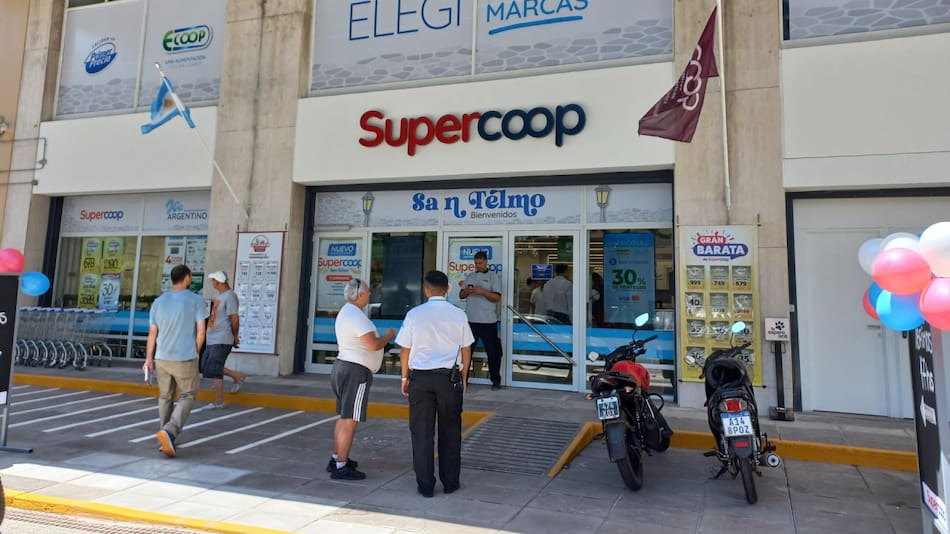 El nuevo Supercoop que abrió en San Telmo. Foto: Instagram @supercoop.ar