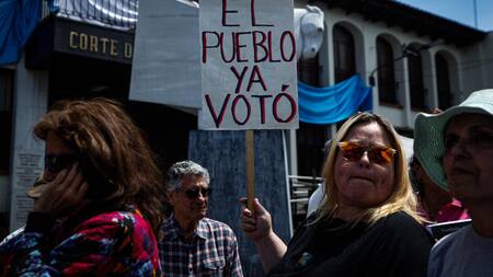 Elecciones en Guatemala. Foto: EFE.