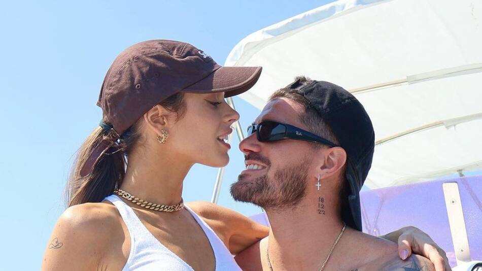 Tini Stoessel y Rodrigo de Paul. Foto: Instagram @rodridepaul.