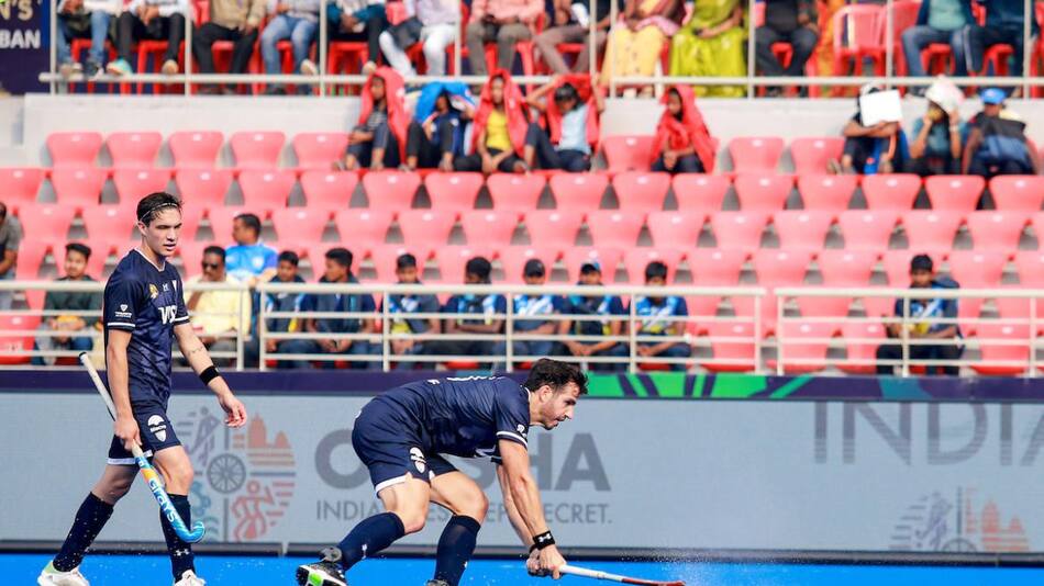 Los Leones en el Mundial de Hockey sobre Césped 2023. Foto: @ArgFieldHockey.