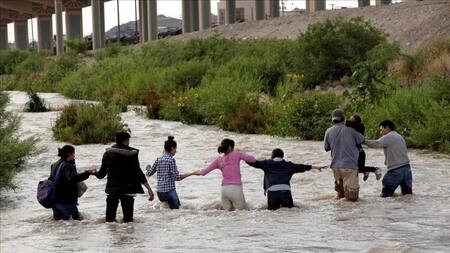 Inmigrantes ilegales en México. Foto: Reuters