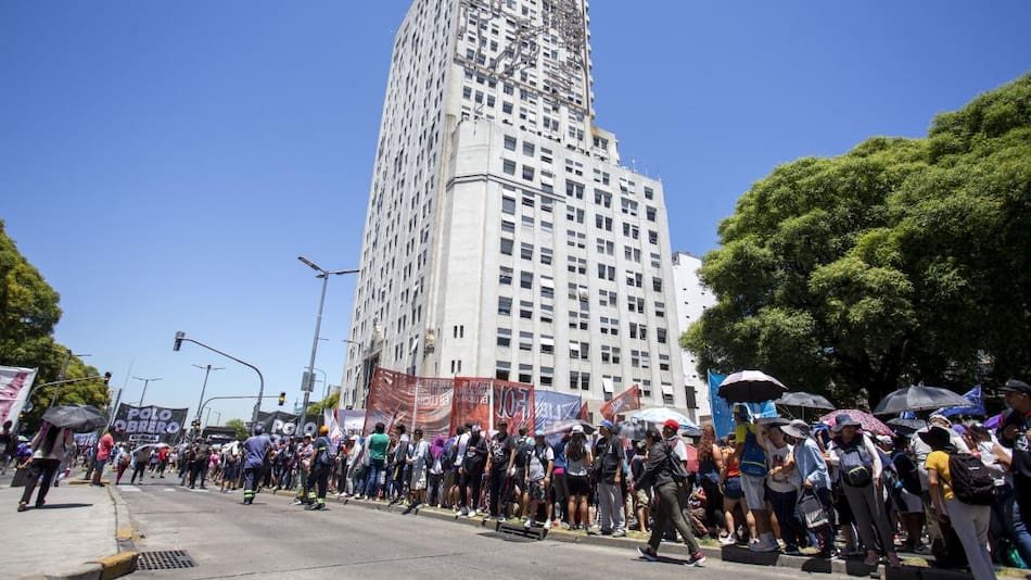 Edificio del Ministerio de Desarrollo Social. Foto: NA.