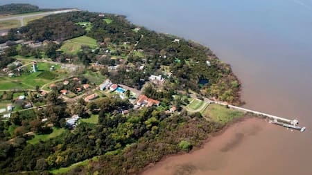 Vista panorámica de la isla