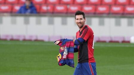 Muerte de Diego Maradona, Lionel Messi, homenaje, Barcelona, Foto Reuters