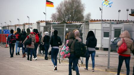 Inmigrantes en Alemania. Foto: Reuters
