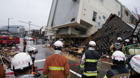 Terremoto en Japón. Foto: EFE.