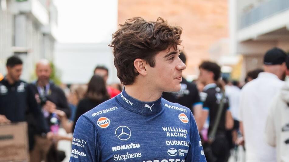 Franco Colapinto. Foto: X @WilliamsRacing