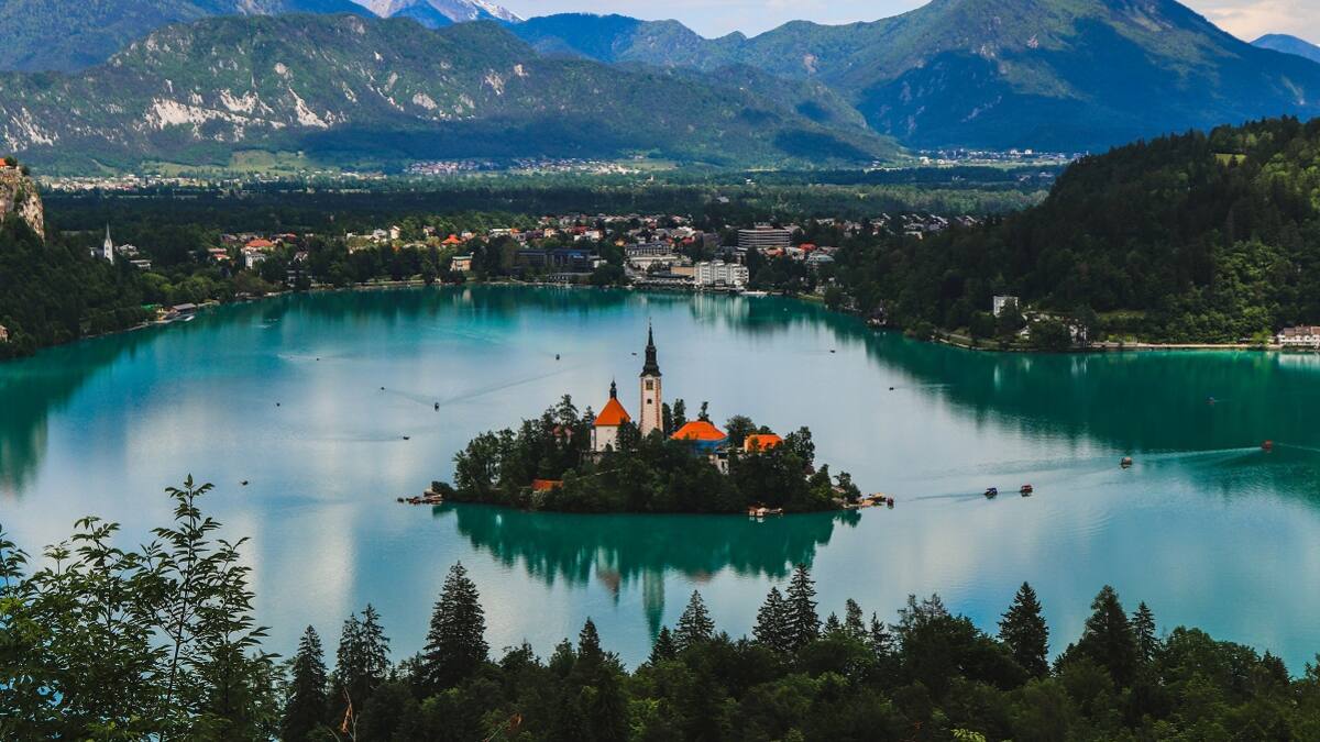 Lago de Bled, Eslovenia.