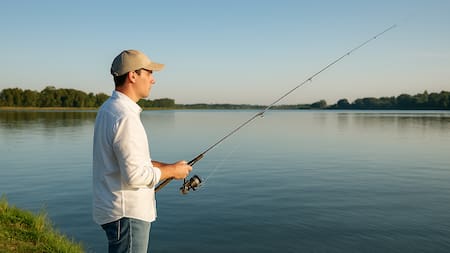 El mejor lugar para pescar en Buenos Aires: la Laguna Salada Grande de Madariaga, el paraíso del pejerrey