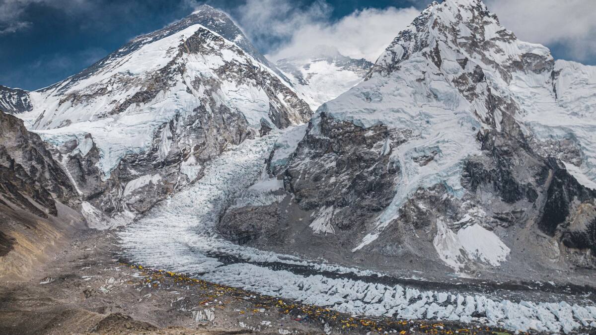 Monte Everest, la montaña más grande del mundo. Foto: Reuters.