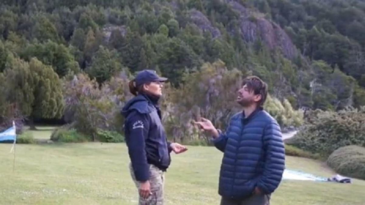 Grabois levantó el acampe en la estancia de Joe Lewis, fue increpado por trabajadores del lugar