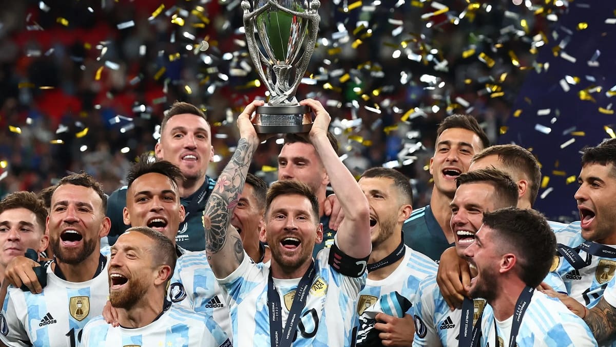 Argentina, campeón de Finalissima 2022.