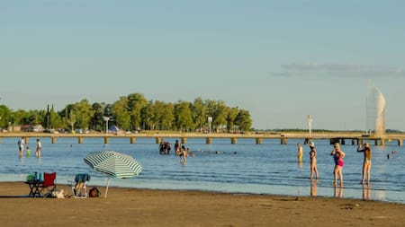 Laguna de Gomez, en Junín. Foto: Turismo Junín.