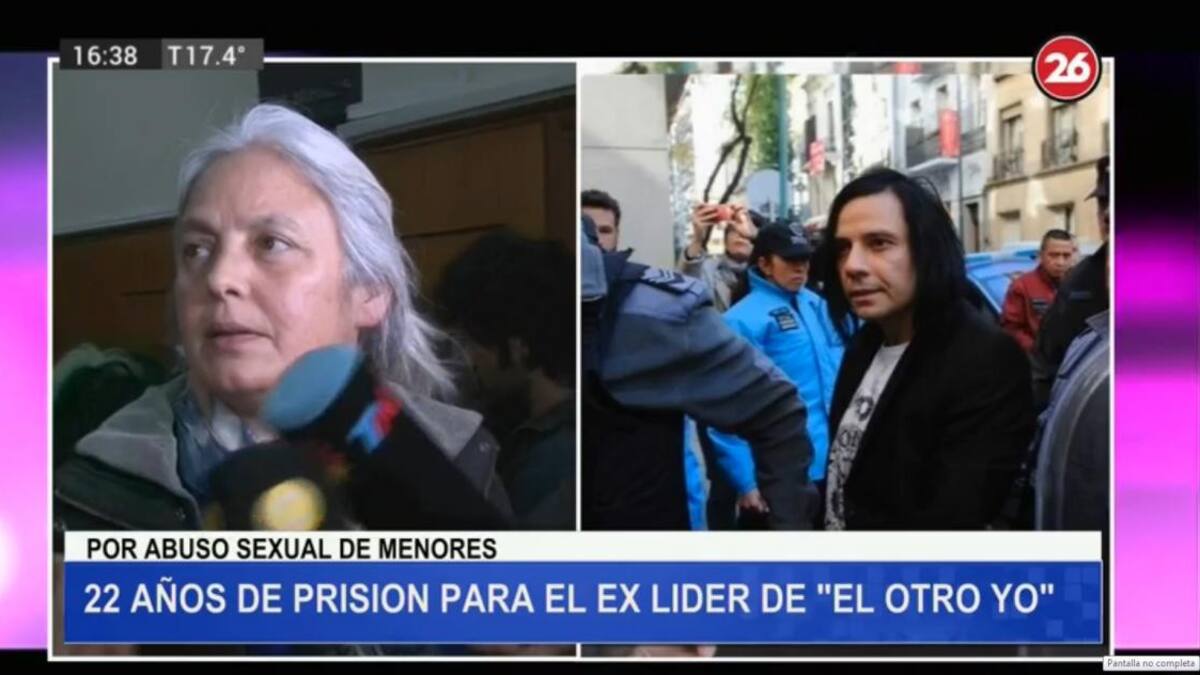 22 años de prisión para Cristian Aldana, el ex "El otro yo", por abuso de menores