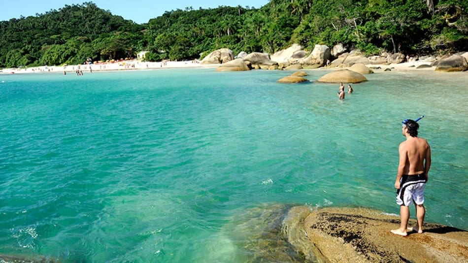 La isla de Campeche. Fuente: Turismo Florianópolis