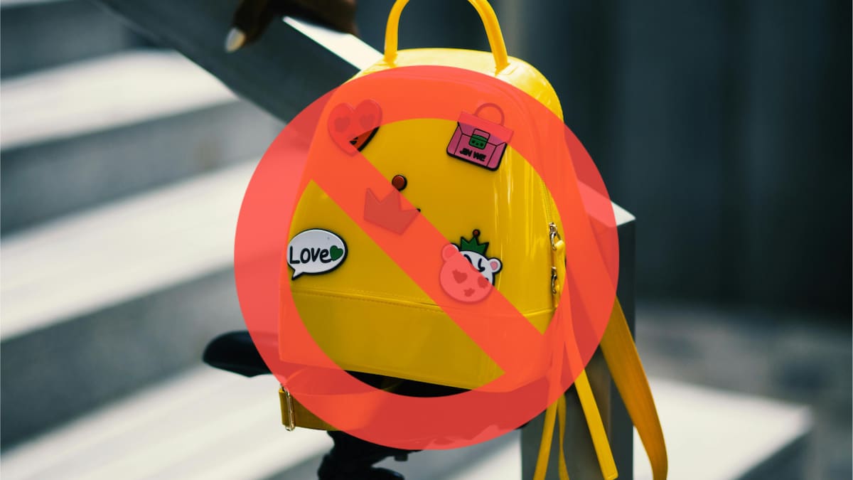Adiós a las mochilas comunes. Foto: Pexels.