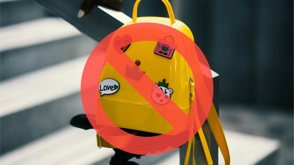 Adiós a las mochilas comunes. Foto: Pexels.
