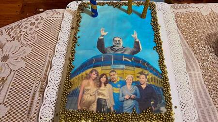 Torta viral. Foto: redes sociales.