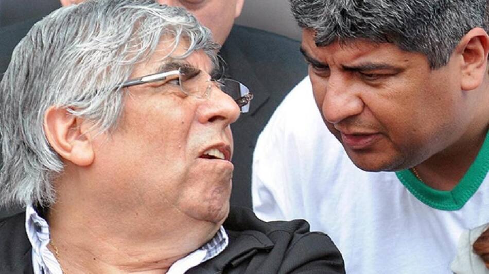 Hugo y Pablo Moyano