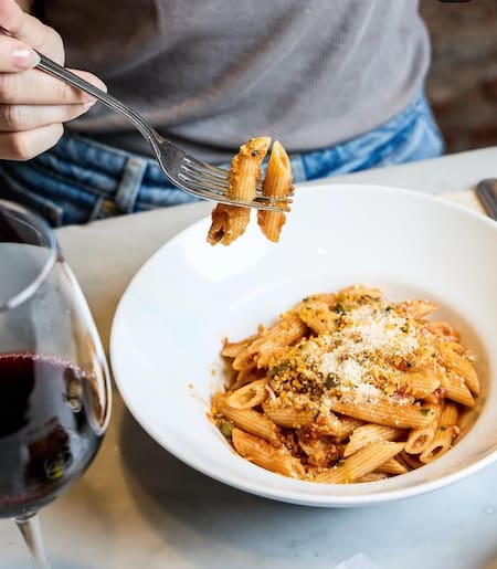 Cucina Paradiso, el restaurante de pastas del chef Donato de Santis. Foto: Instagram / cucinaparadisoba.