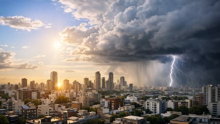 Giro inesperado en el clima: el tormentón se posterga, “roba” un día del fin de semana largo y reaparece un veranito sorpresa