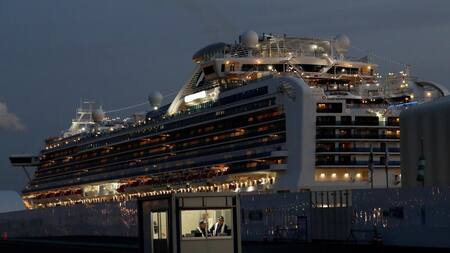Coronavirus, crucero en Japón, reuters