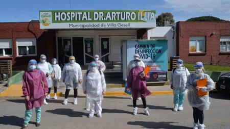 Hospital Illia, Villa Gesell, coronavirus en Argentina, NA