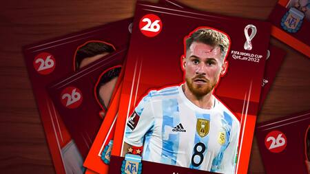 Mundial Qatar 2022, Canal 26, perfil, Alexis Mac Allister