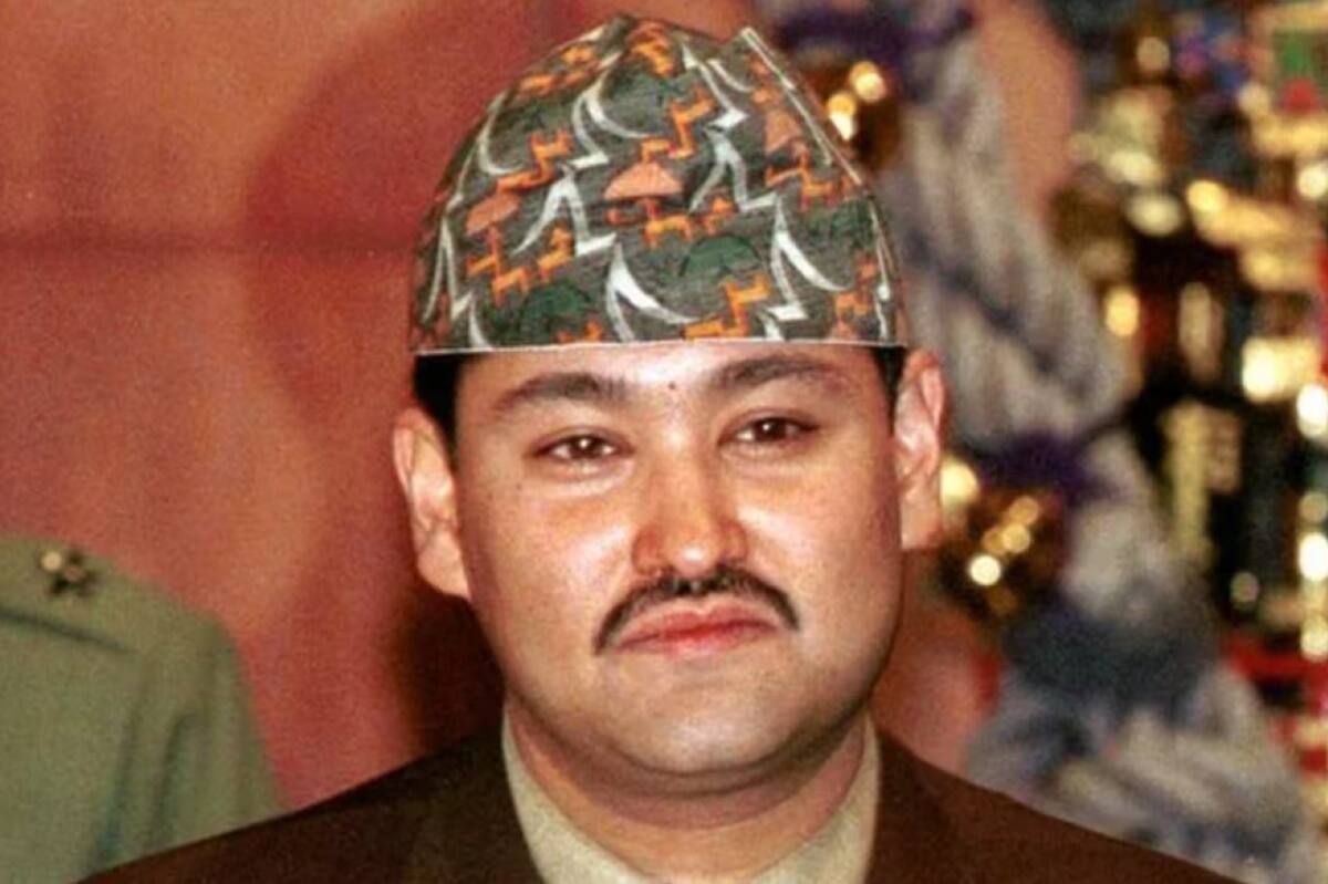 Príncipe Dipendra de Nepal. Foto: Pinterest.