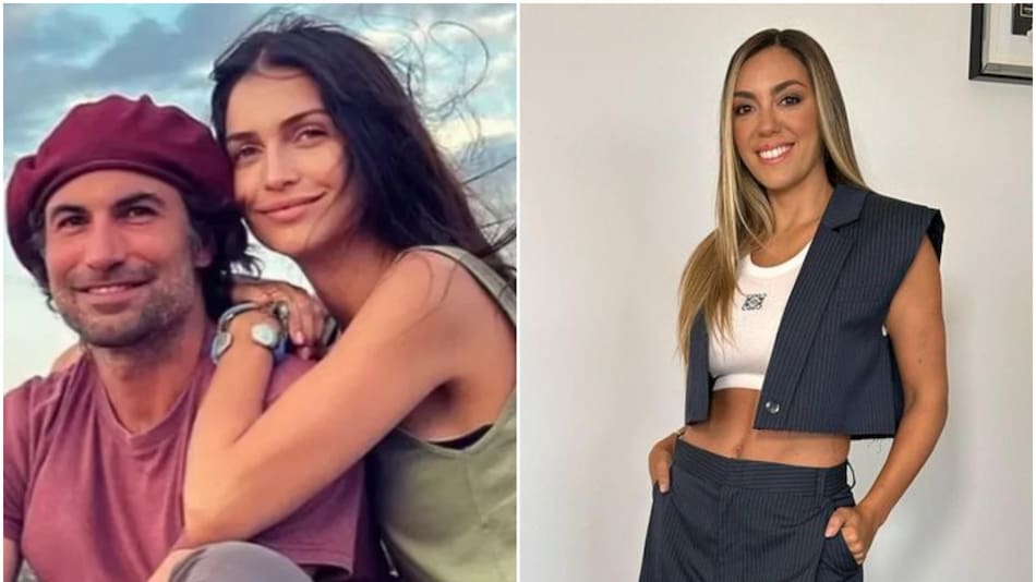 Floppy Tesouro habría estado a los besos con el ex de Zaira. Fotos: Instagram.