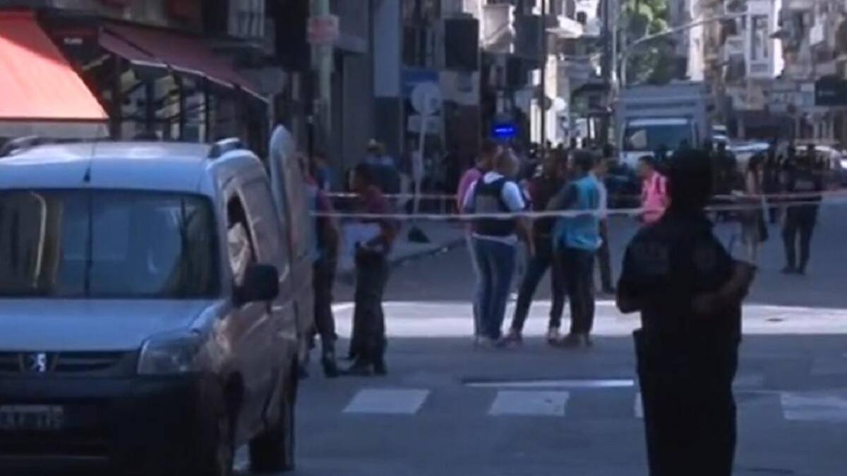 Violento tiroteo en microcentro