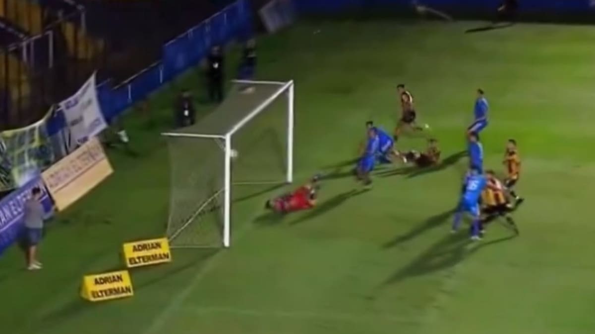 La polémica de la fecha. Foto: captura TV