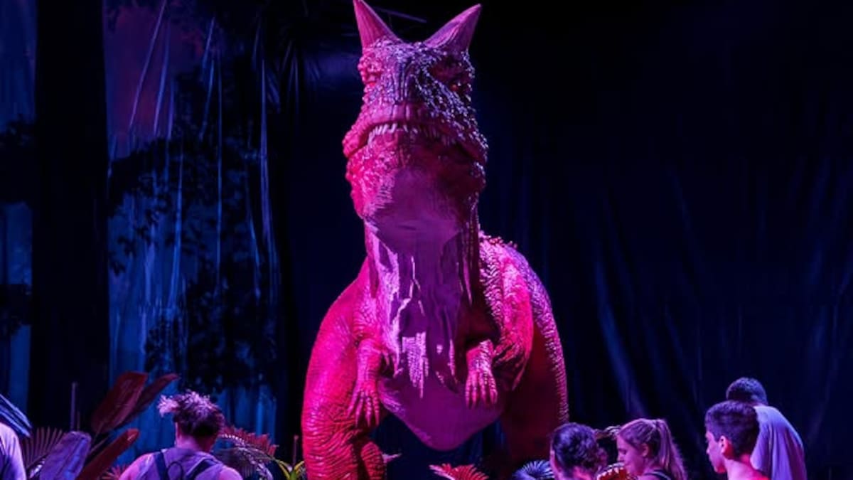 Muestra de dinosaurios en el Unicenter