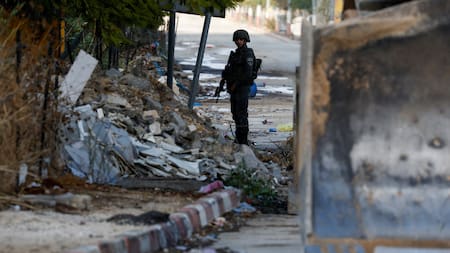 Incursión israelí en Cisjordania ocupada. Foto: Reuters.