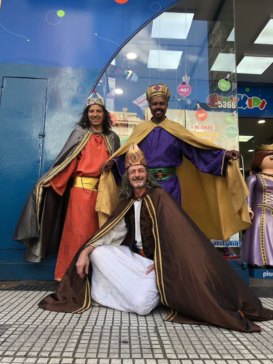 Recorrida solidaria de los Reyes Magos.