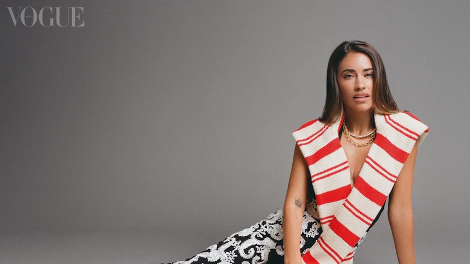 Antonela Roccuzzo, tapa de Vogue. Foto: Lucas Ricci.